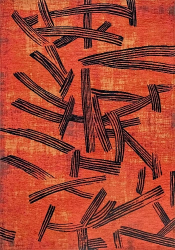 Tapis Kanji Ginger Chocolate