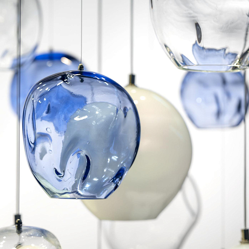 Lustre Murano Blue Motion
