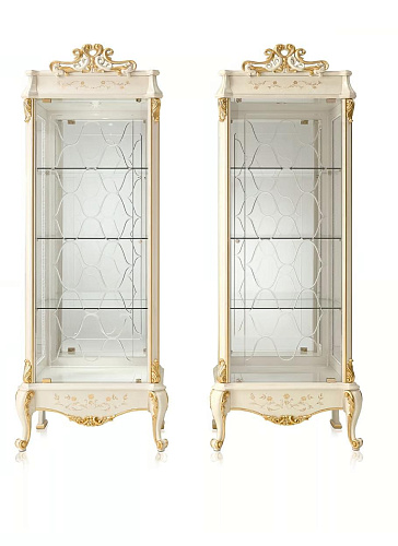 Vitrine Italienne Ivoire