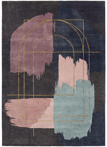 Tapis Midnight Brushwork