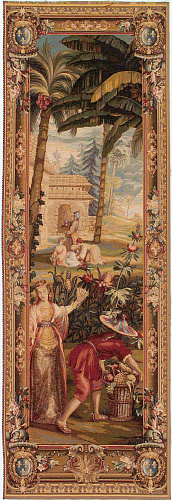 Tapisserie Récolte d’Ananas – Porte Gauche