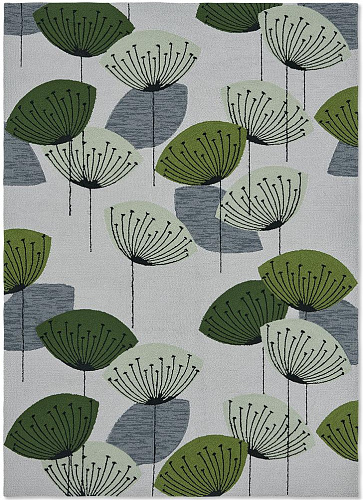 Tapis d’extérieur Dandelion Clocks Vert Botanique