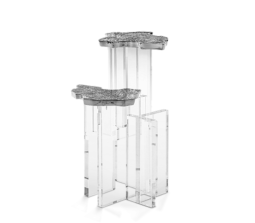 Table D'Appoint Celeste Argent
