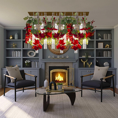 Lustre Poinsettia