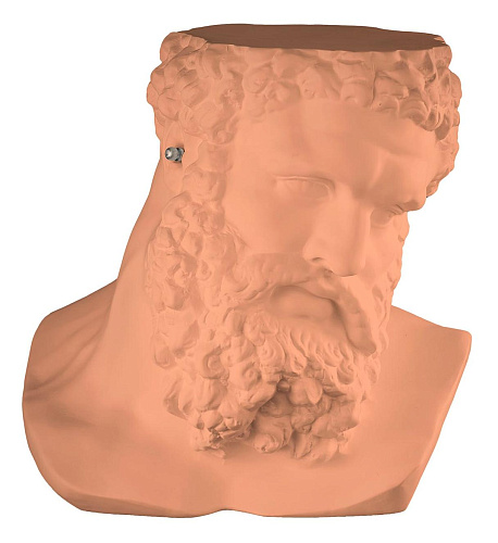 Sculpture orange Ercole Non Sento