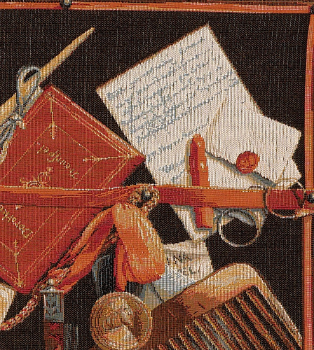 Tapisserie Cabinet de Curiosités, E. Collier