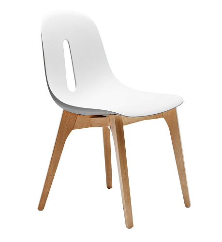 Chaise Gotham W Blanche