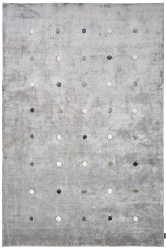 Tapis Points Gris Mélangé