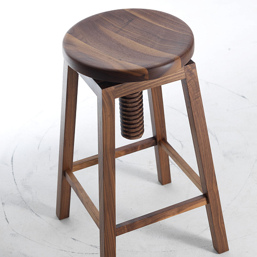 Tabouret Haut Invito Marron