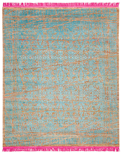 Tapis Ferrara Radi Enveloppé Rose Aqua