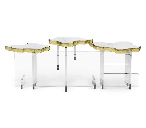 Table D'Appoint Carrara XL