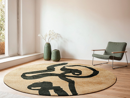 Tapis Ribbon «Garden Spirit» 9848 Rond