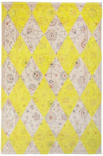 Tapis Double Couche Jaune