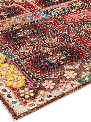 Tapis de luxe fait main Tissage Plat
