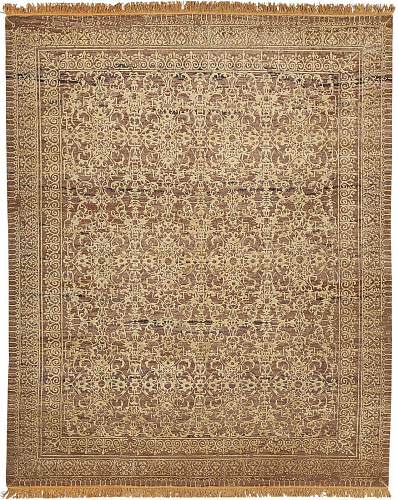 Tapis Ferrara Radi Petit Rocked Marron