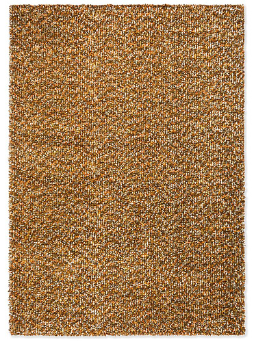 Tapis shaggy feutré Pop-Art Jaune