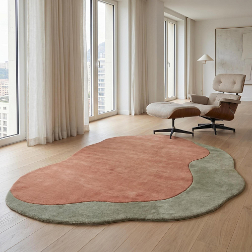 Tapis artisanal Terra Form
