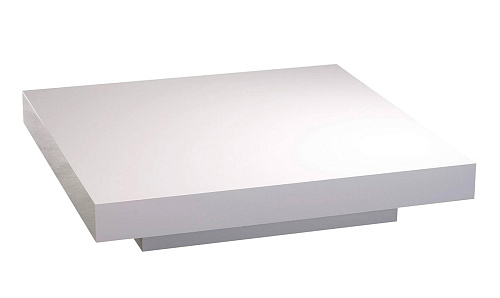 Table basse blanche Loft