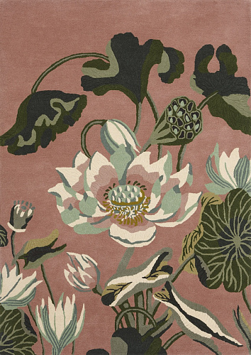 Tapis Waterlily Rose Poudré