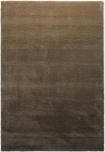 Tapis bas Shade Beige / Chocolat Foncé