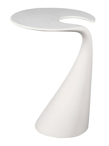 Table d'appoint Milan blanche