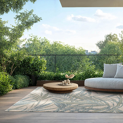 Tapis Moderne Chantilly Jungle