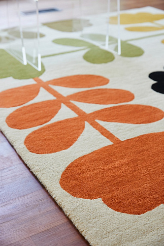 Tapis Cut Stem Multicolore
