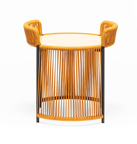 Table Basse de Jardin Jaune Altana SM