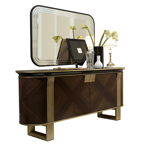 Buffet Italien en Bois de Rose