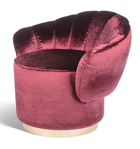 Fauteuil Kidman bordeaux