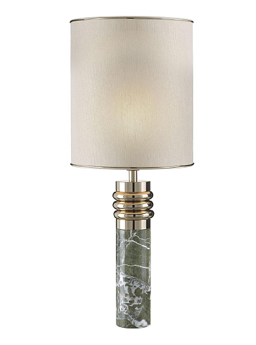 Lampe de Table en Marbre Verde Alpi