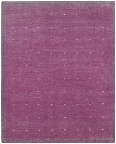 Tapis Bordure Symbole Violet