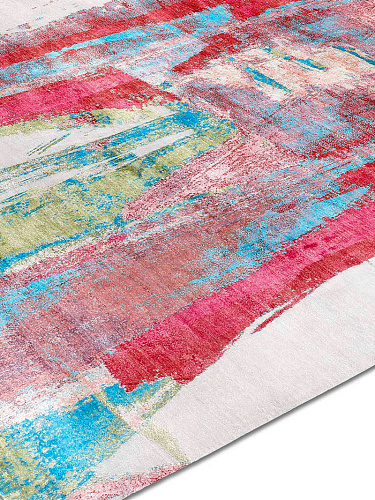 Tapis No. 10 "Jour de Plage" sur Gris Clair