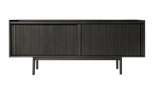 Buffet Bas Sipario Noir 2 Portes