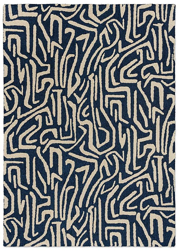 Tapis Mélodique Bleu Extérieur