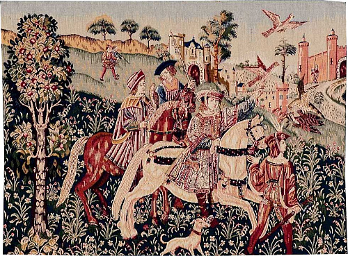 Tapisserie Retour de Chasse sans Bordure