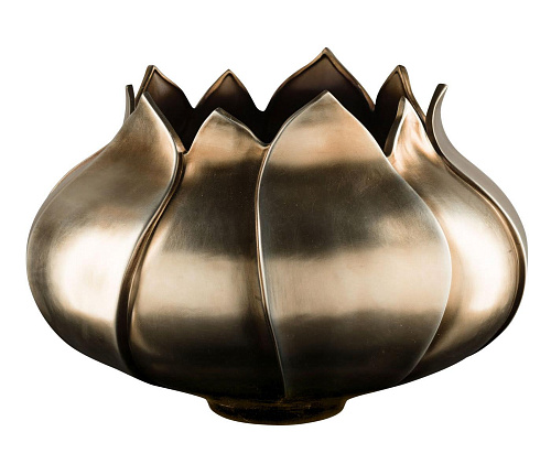Vase en laiton Tulip