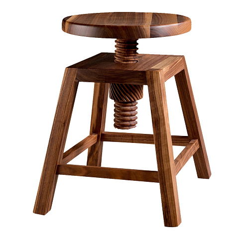 Tabouret Bas Invito Marron