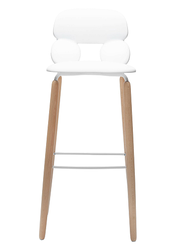Tabouret de Bar Nube W SG-80 Blanc