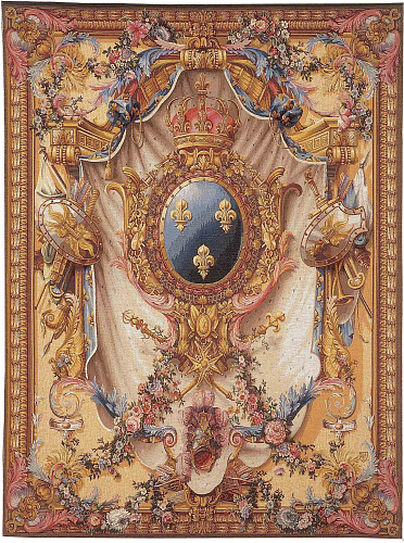 Tapisserie Grand Blason Beige