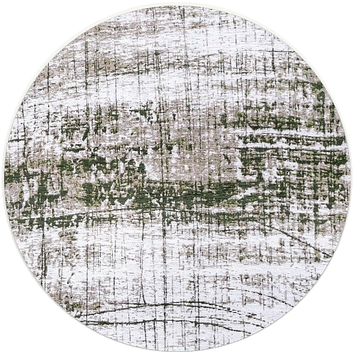 Tapis Central Green 9797 Round
