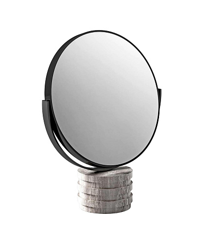 Miroir de Table avec Base en Marbre