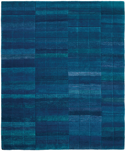 Tapis Deep Line Bleu
