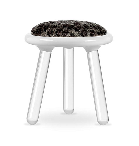 Tabouret enfant Illusion Léopard