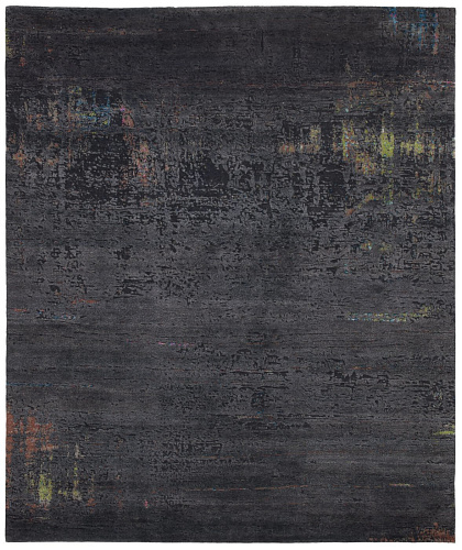 Tapis Artwork 9 Multicolore Noir