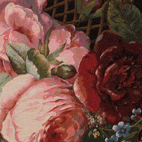 Tapisserie Bouquet de Fleurs en Soie