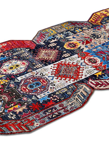 Tapis fait main de luxe Multiforme
