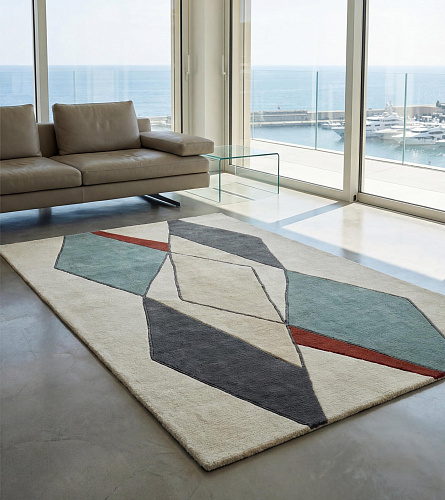 Tapis artisanal Diamond Passage