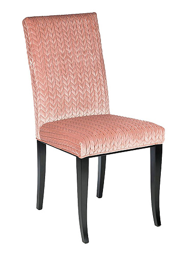 Chaise Audrey rose