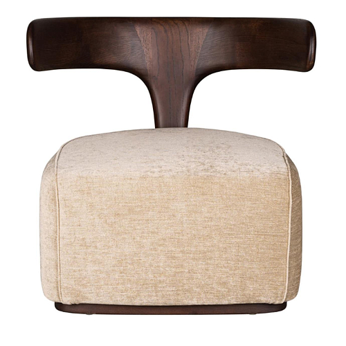 Fauteuil beige Moby Dick